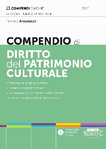 028/2 COMPENDIO DIRITTO PATRIMONIO CULTU