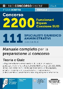 CONCORSO 2200 FUNZIONARI RIPAM COESIONE