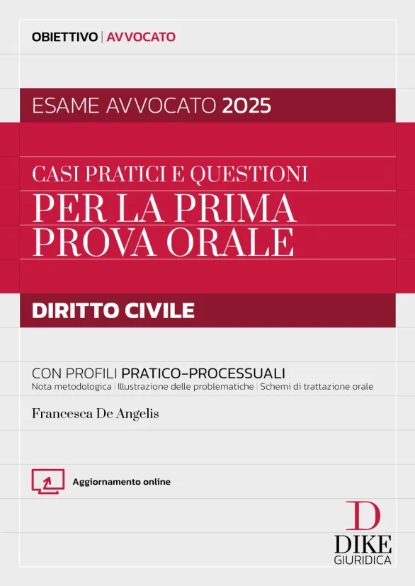 CASI PRATICI E QUESTIONI PER LA PRIMA PR