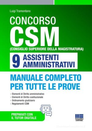 CONCORSO CSM. 9  ASSISTENTI AMMINISTRATI