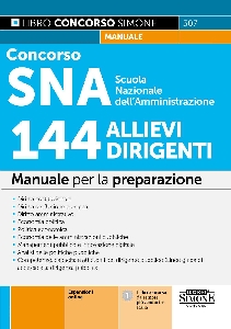 CONCORSO SNA SCUOLA NAZIONALE DELL'AMMIN