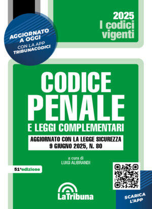 CODICE PENALE E LEGGI COMPLEMENTARI