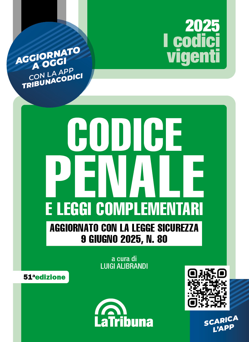 CODICE PENALE E LEGGI COMPLEMENTARI