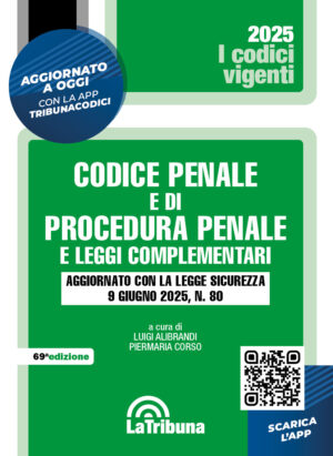 CODICE PENALE E DI PROCEDURA PENALE