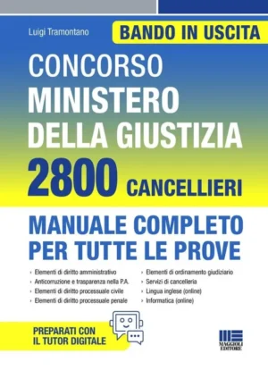 CONCORSO MINISTERO DELLA GIUSTIZIA. 2800