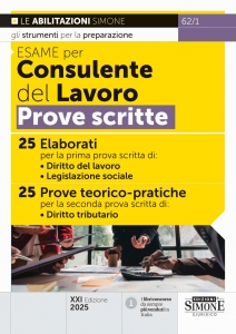 ESAME PER CONSULENTE DEL LAVORO Â?? PROV