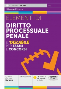ELEMENTI DI DIRITTO PROCESSUALE PENALE Â