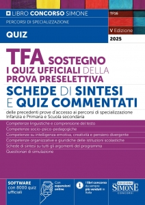 TFA SOSTEGNO – I QUIZ UFFICIALI DELLA PR