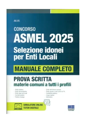 CONCORSO ASMEL 2025 SELEZIONE ENTI LOCALI