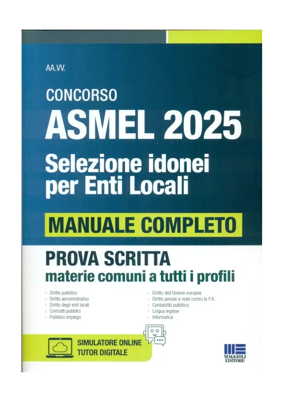 CONCORSO ASMEL 2025 SELEZIONE ENTI LOCALI