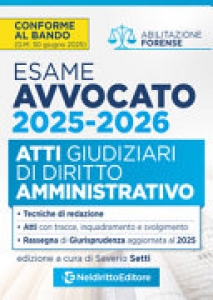 ATTI DI DIRITTO AMMINISTRATIVO PER L'ESA