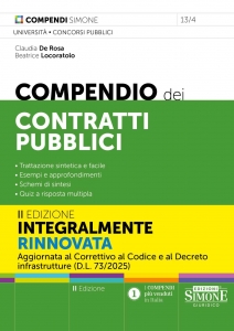 13/4 COMPENDIO CONTRATTI PUBBLICI