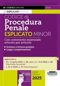 CODICE DI PROCEDURA PENALE ESPLICATO MIN