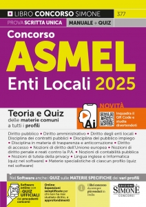 MANUALE CONCORSO ASMEL ENTI LOCALI 2025