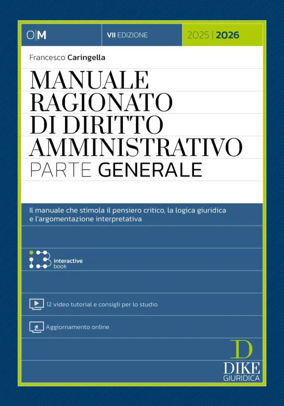MANUALE RAGIONATO DI DIRITTO AMMINISTRAT
