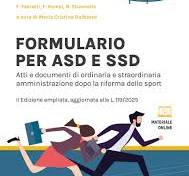 FORMULARIO PER ASD E SSD. ATTI E DOCUMEN