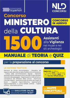 MINISTERO DELLA CULTURA  1500 ASSISTENTI