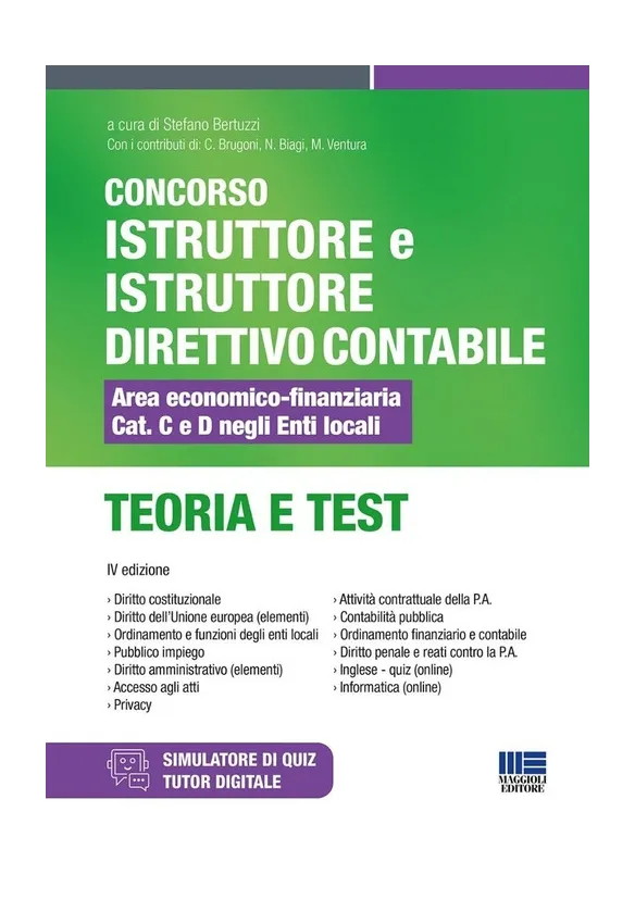 CONCORSO ISTRUTTORE E ISTRUTTORE DIRETTI