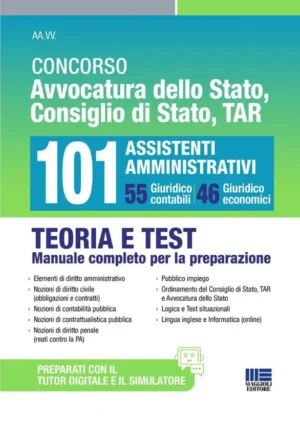 CONCORSO AVVOCATURA DELLO STATO 101 ASS
