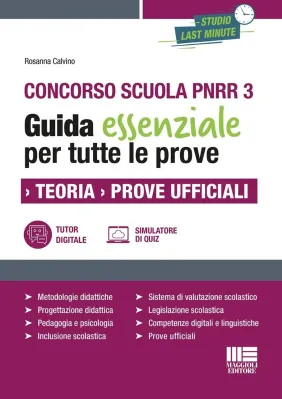 CONCORSO SCUOLA PNRR 3. GUIDA ESSENZIALE