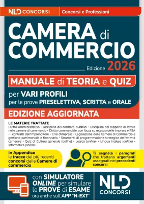 CAMERA DI COMMERCIO. MANUALE DI TEORIA E