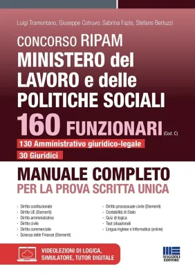 CONCORSO RIPAM MINISTERO DEL LAVORO E DE