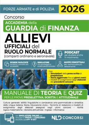ACCADEMIA DELLA GUARDIA DI FINANZA ALLIEVI UFFICIALI RUOLO NORMALE