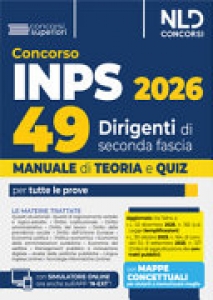 CONCORSO INPS PER 49 DIRIGENTI. MANUALE