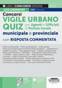 CONCORSI VIGILE URBANO QUIZ PER AGENTI E
