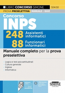 CONCORSO INPS 248 ASSISTENTI INFORMATICI
