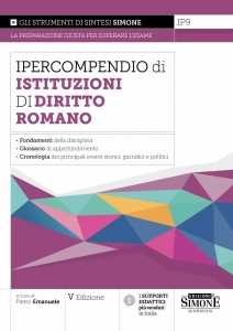 IPERCOMPENDIO ISTITUZIONI DI DIRITTO ROM