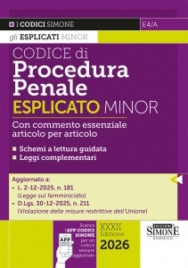 CODICE DI PROCEDURA PENALE ESPLICATO MIN