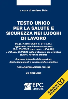 TESTO UNICO PER LA SALUTE E SICUREZZA NE