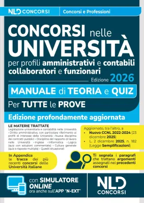 CONCORSI NELLE UNIVERSIT?. MANUALE DI TE