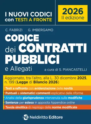 CODICE DEI CONTRATTI PUBBLICI E ALLEGATI