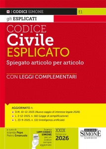CODICE CIVILE ESPLICATO Â?? E1
