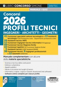 CONCORSI 2026 PROFILI TECNICI Â?? INGEGN