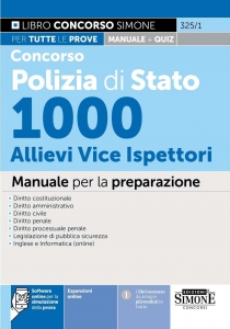 CONCORSO POLIZIA DI STATO 1000 ALLIEVI V