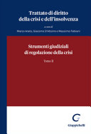 TRATTATO DI DIRITTO DELLA CRISI E DELL'I