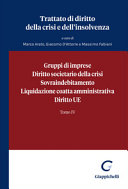 TRATTATO DI DIRITTO DELLA CRISI E DELL'I