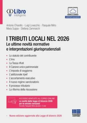 I TRIBUTI LOCALI NEL 2026