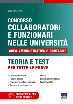 CONCORSO COLLABORATORI E FUNZIONARI NELL