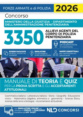 CONCORSO 3350 ALLIEVI AGENTI DEL CORPO D