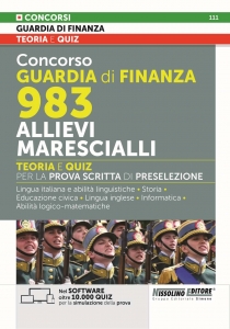 CONCORSO GUARDIA DI FINANZA 983 ALLIEVI