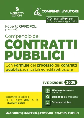 COMPENDIO DEI CONTRATTI PUBBLICI