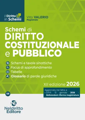 SCHEMI DI DIRITTO COSTITUZIONALE E PUBBL