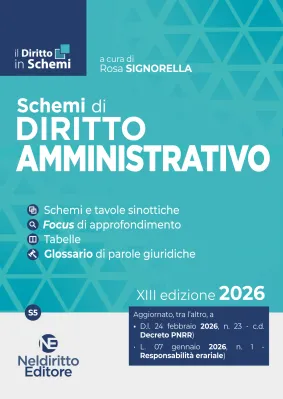 SCHEMI DI DIRITTO AMMINISTRATIVO