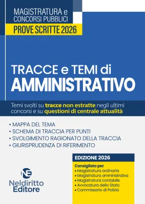TRACCE E TEMI DI AMMINISTRATIVO - PROVE