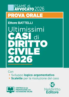 ULTIMISSIMI CASI DI DIRITTO CIVILE 2026
