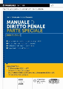 MANUALE DI DIRITTO PENALE - PARTE SPECIA